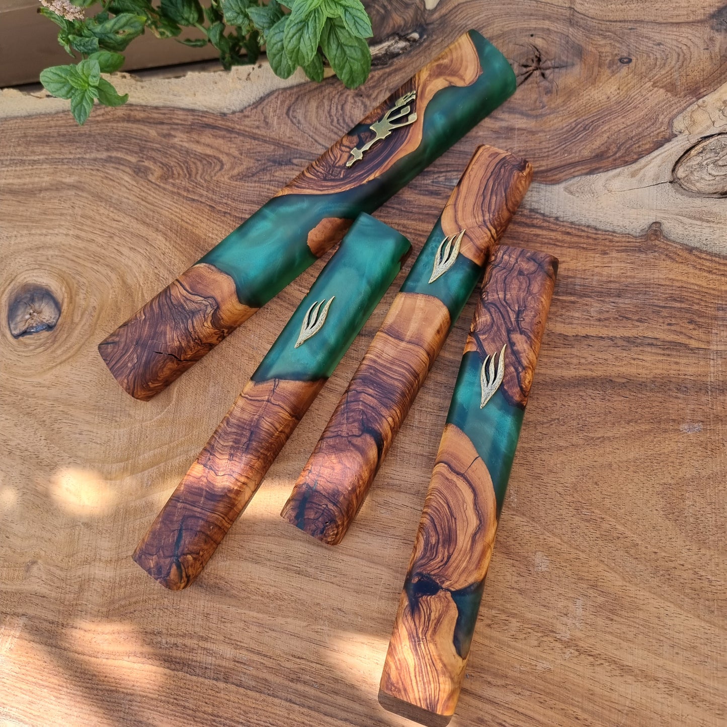 Set of 4 amazing mezuzahs