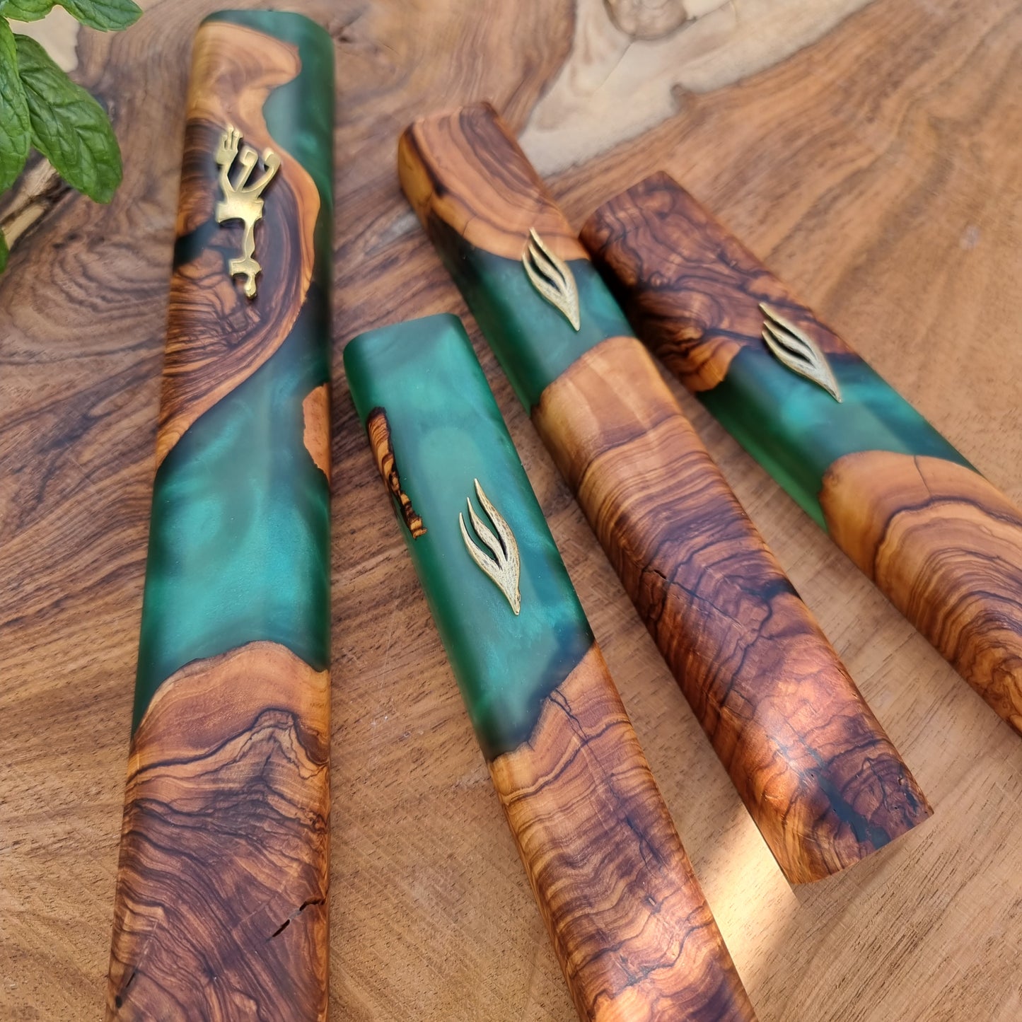 Set of 4 amazing mezuzahs