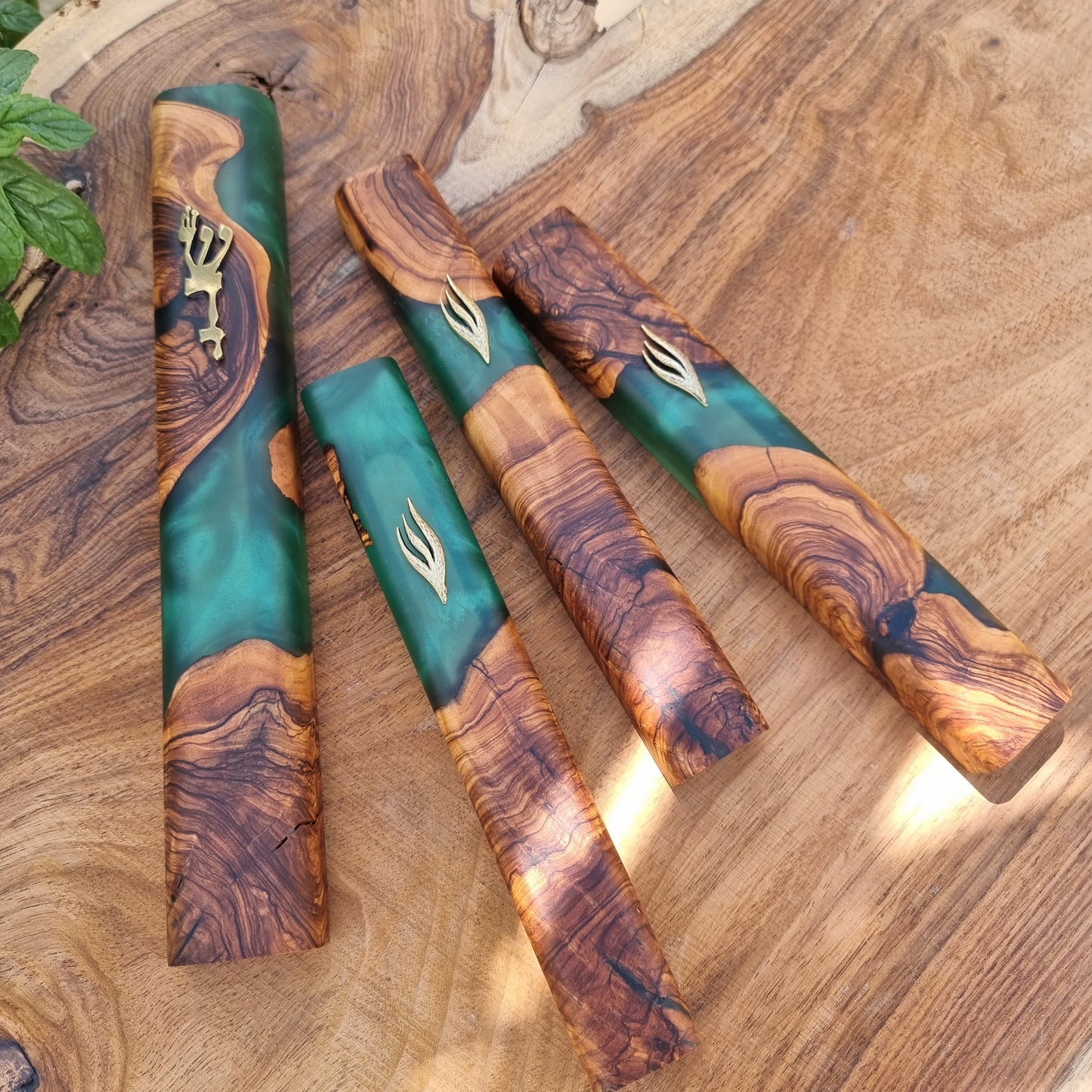 Set of 4 amazing mezuzahs